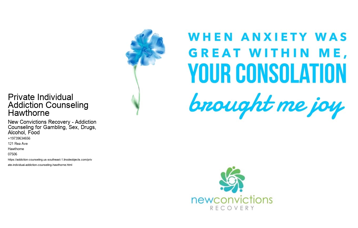 Private Individual Addiction Counseling Hawthorne