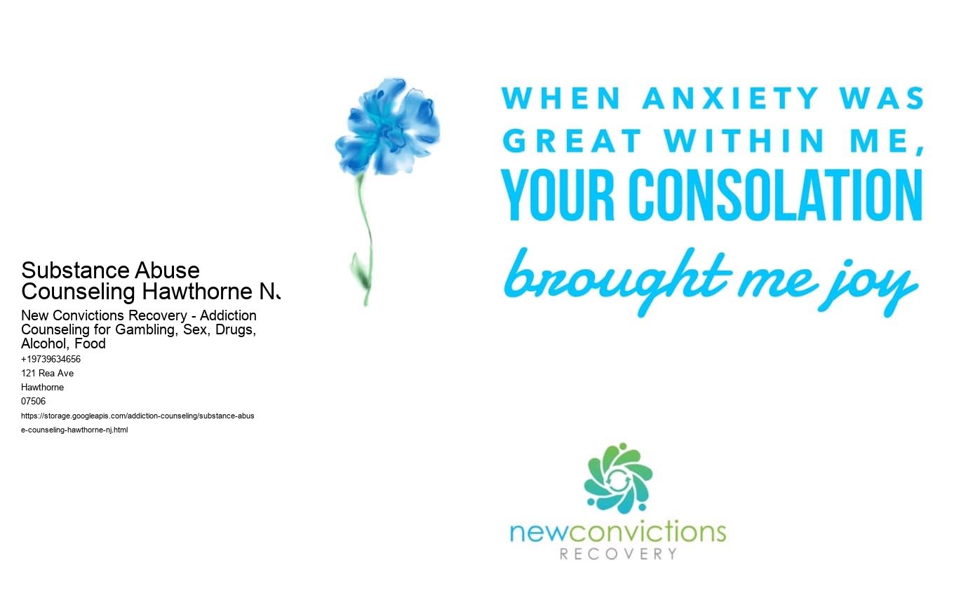 Substance Abuse Counseling Hawthorne NJ