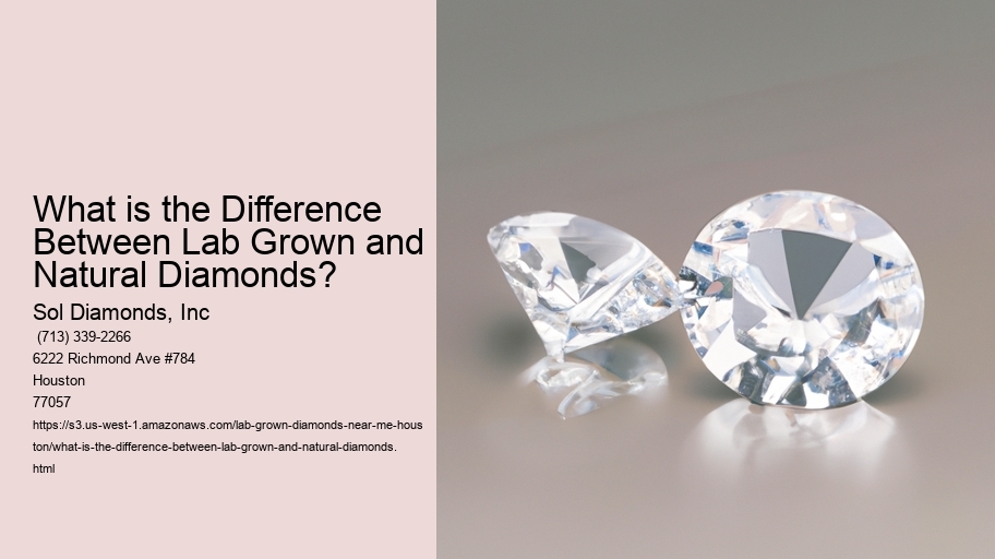 What is the Difference Between Lab Grown and Natural Diamonds?