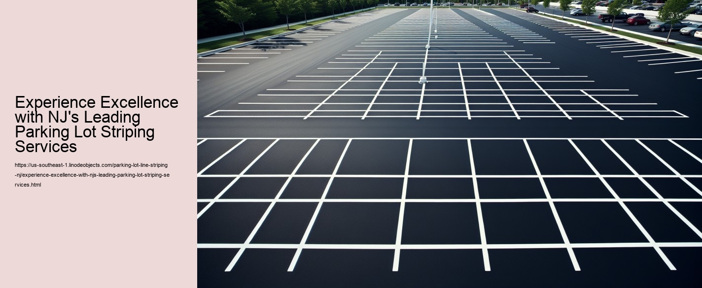 Experience Excellence with NJ's Leading Parking Lot Striping Services