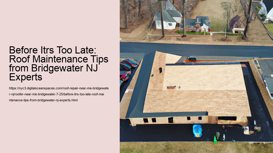 Before Itrs Too Late: Roof Maintenance Tips from Bridgewater NJ Experts