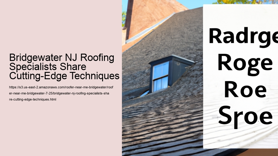 Bridgewater NJ Roofing Specialists Share Cutting-Edge Techniques