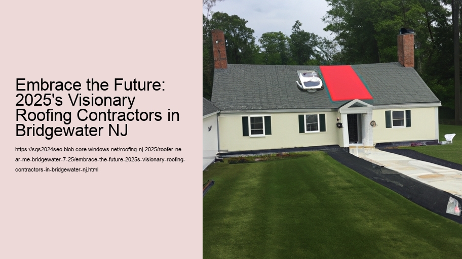 Embrace the Future: 2025's Visionary Roofing Contractors in Bridgewater NJ