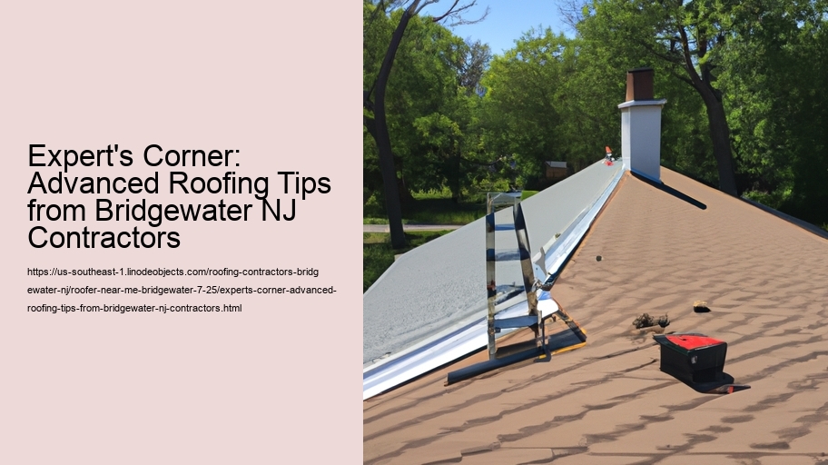 Expert's Corner: Advanced Roofing Tips from Bridgewater NJ Contractors