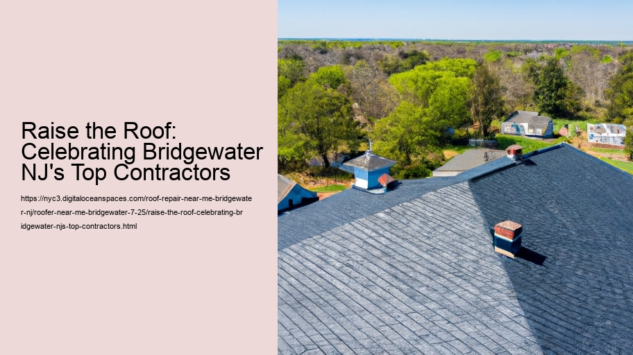 Raise the Roof: Celebrating Bridgewater NJ's Top Contractors