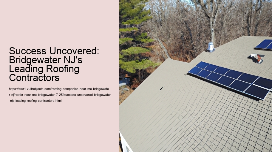 Success Uncovered: Bridgewater NJ's Leading Roofing Contractors