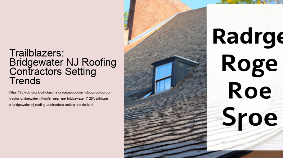 Trailblazers: Bridgewater NJ Roofing Contractors Setting Trends