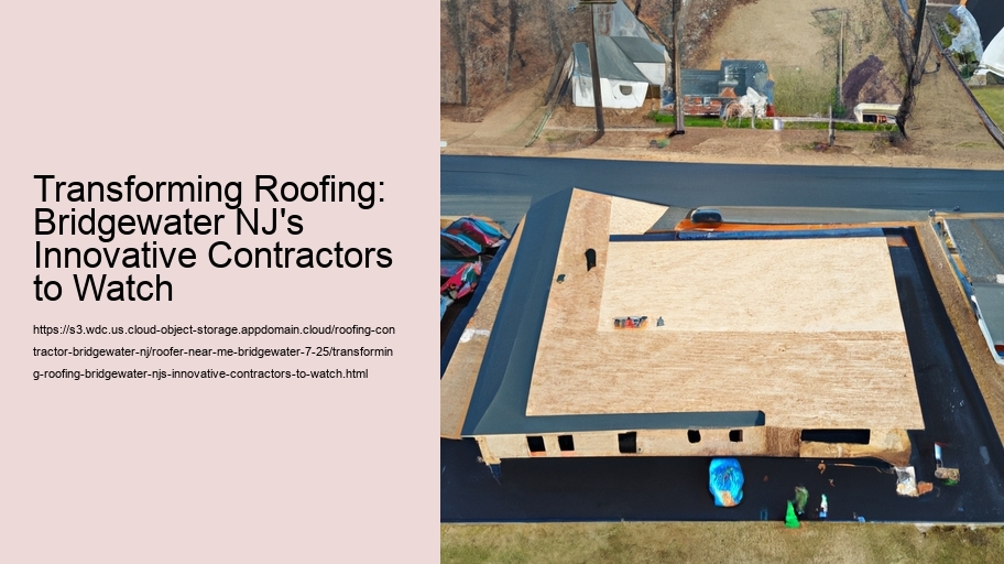 Transforming Roofing: Bridgewater NJ's Innovative Contractors to Watch
