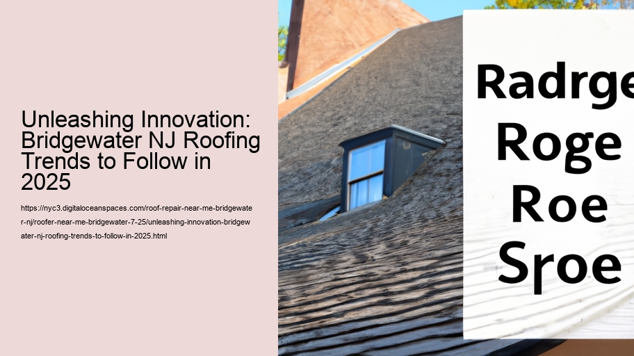 Unleashing Innovation: Bridgewater NJ Roofing Trends to Follow in 2025