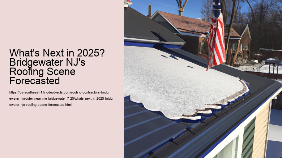 What's Next in 2025? Bridgewater NJ's Roofing Scene Forecasted